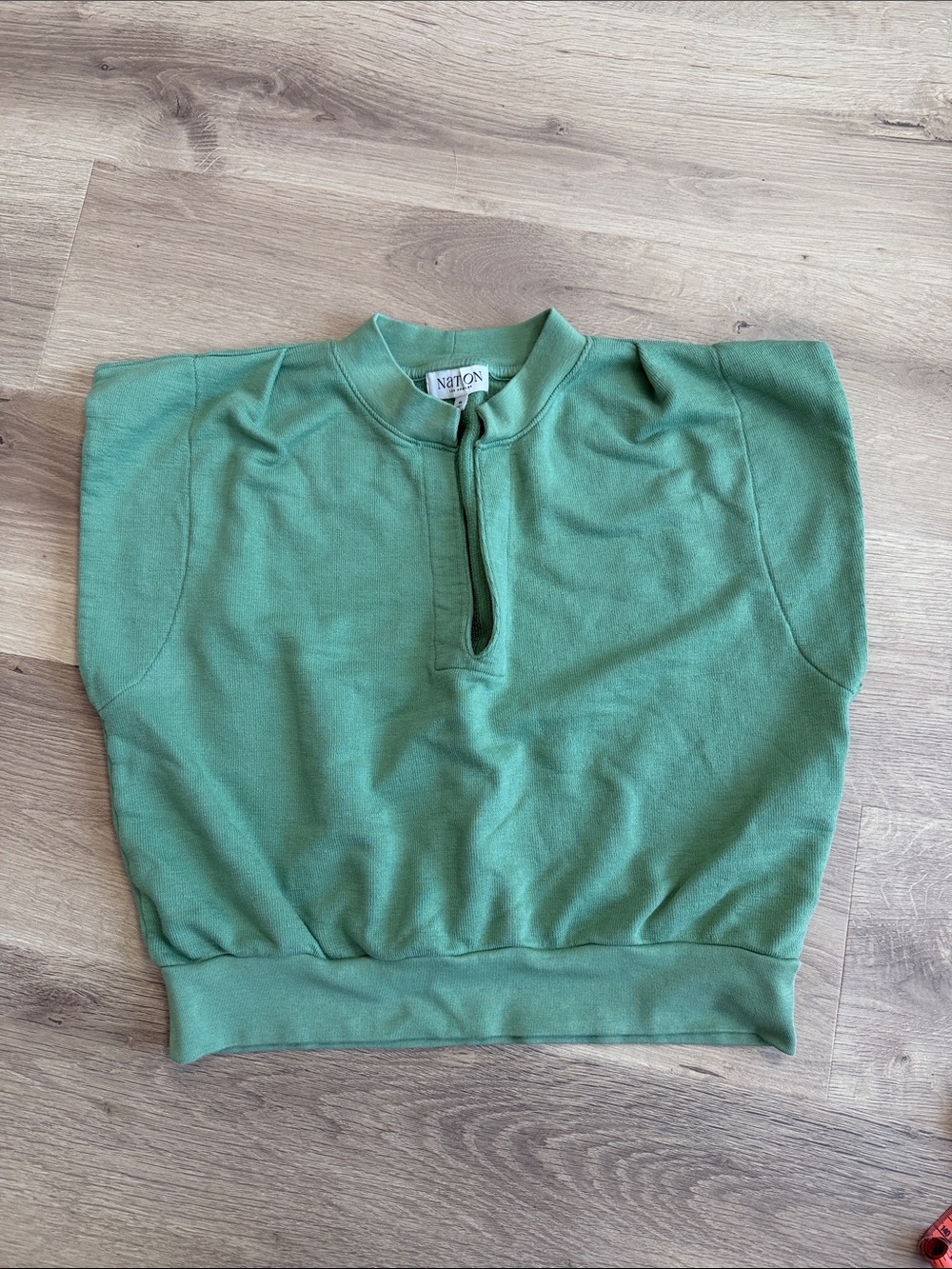 Women’s Nation Green Pullover Top